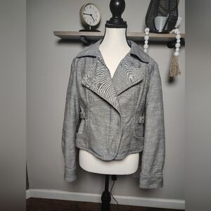 Apostrophe Heather Gray Women's Blazer Size 10/Small